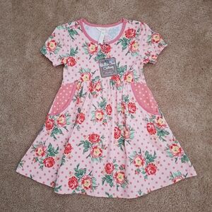 NWT Matilda Jane Girls Floral Dress